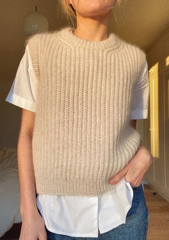 September slipover oppskrift