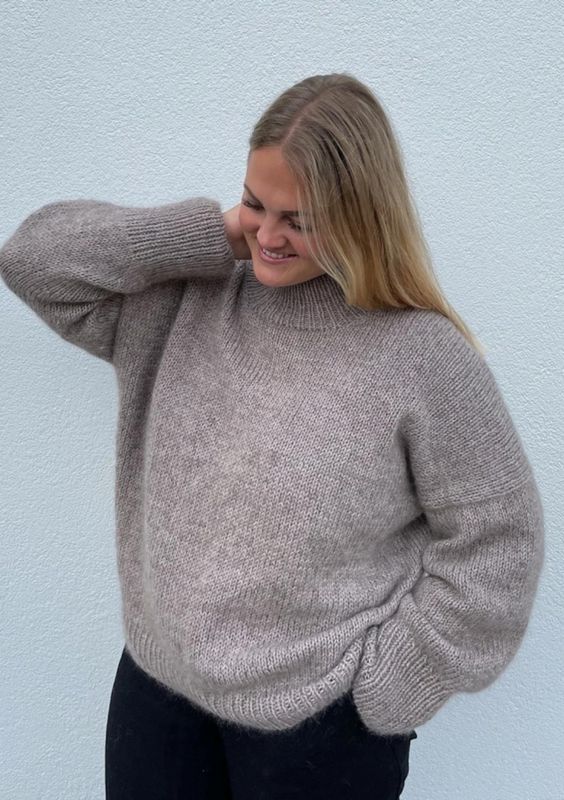 Weekend sweater oppskrift