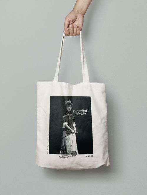 Hovedbilde Totebag Dronning i eget liv 3