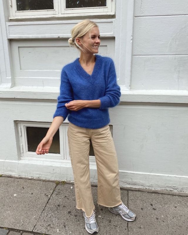 Stockholm sweater v-neck oppskrift