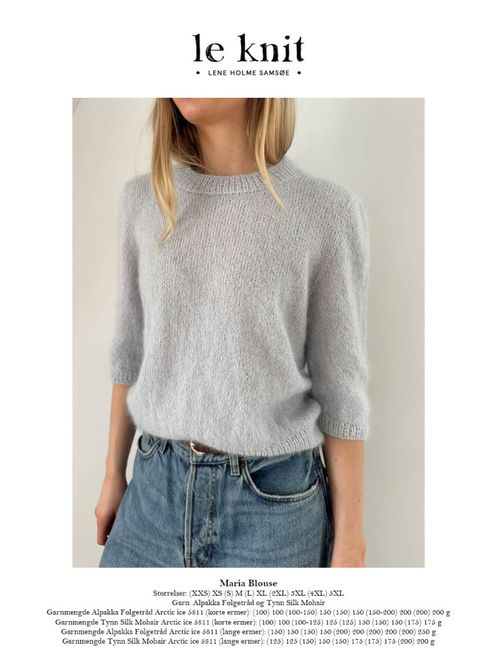 Hovedbilde Maria Blouse oppskrift