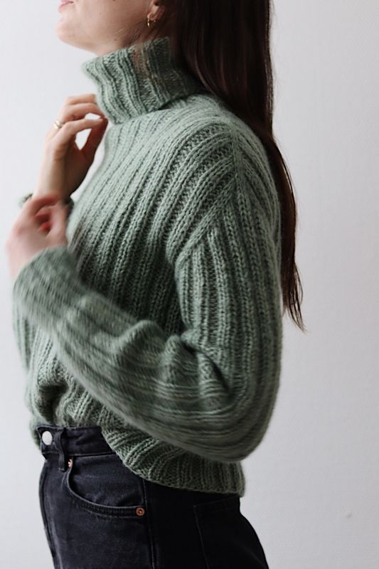 Berry sweater oppskrift