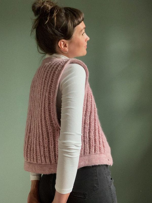 Chunky vest oppskrift