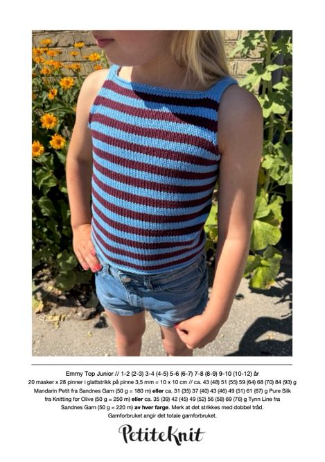 Hovedbilde Emmy Top Junior oppskrift