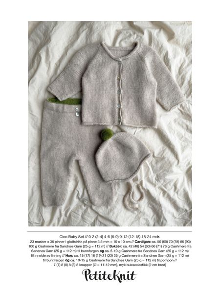 Cleo Baby Set oppskrift