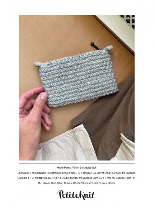 Hovedbilde Marie Purse oppskrift