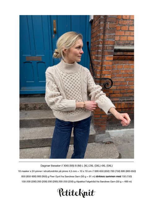 Hovedbilde Dagmar Sweater oppskrift