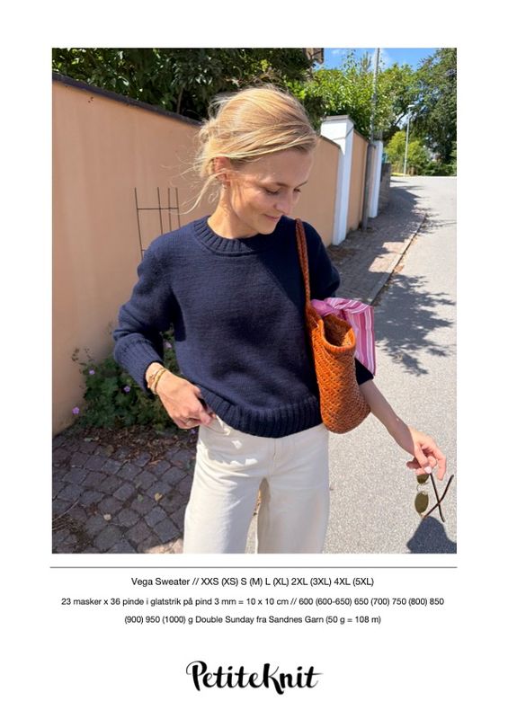 Vega Sweater oppskrift