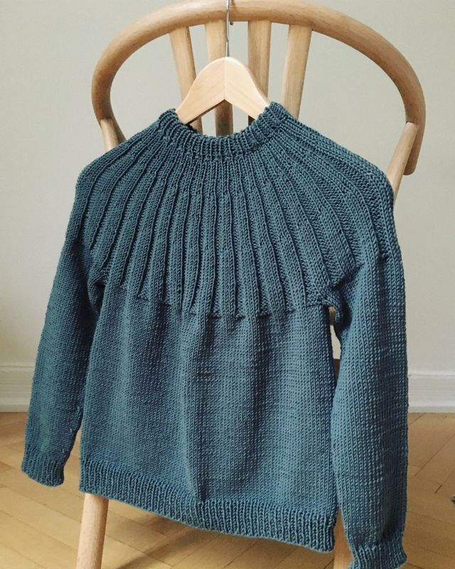 Haralds Sweater junior oppskrift