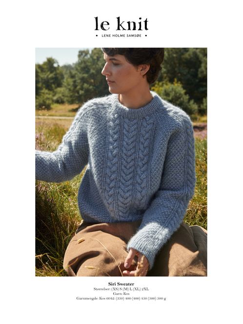 Hovedbilde Siri sweater oppskrift