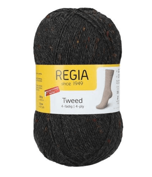 Regia 4 tr&aring;ds Tweed 100gr